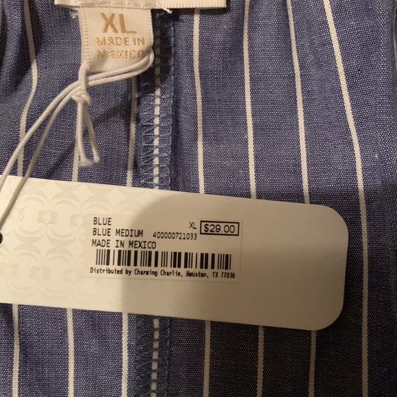 Xl denim colored dress form Charming Charlie’s - Picture 5 of 6